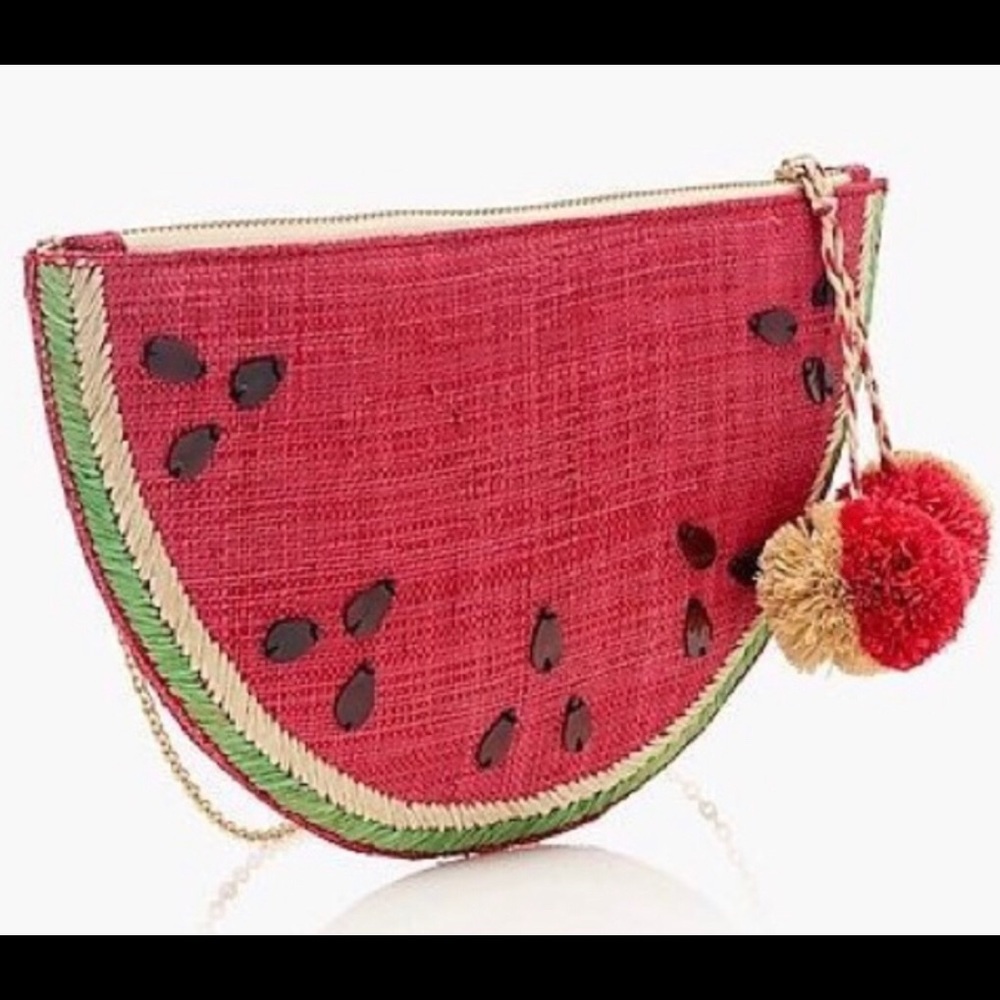 Kayu x J crew watermelon purse